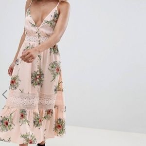 Sisters Of The Tribe Petite Cami Button Up Midi